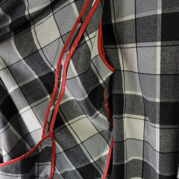 Matilda Jane Check it Twice plaid wrap jacket - Picture 6 of 10